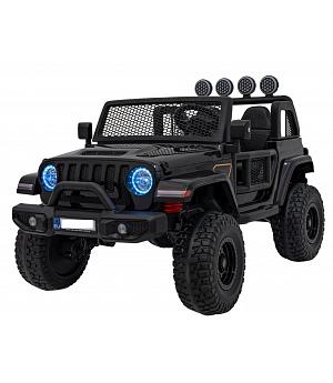 Coche todoterreno para niños OFF-ROAD 3.0 Negro, 2 PLAZAS, 4 motores de 12v, RC   INDA458-RA-JL213.CZ